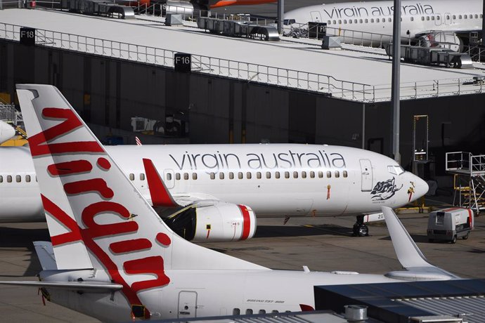Aviones de Virgin Australia.