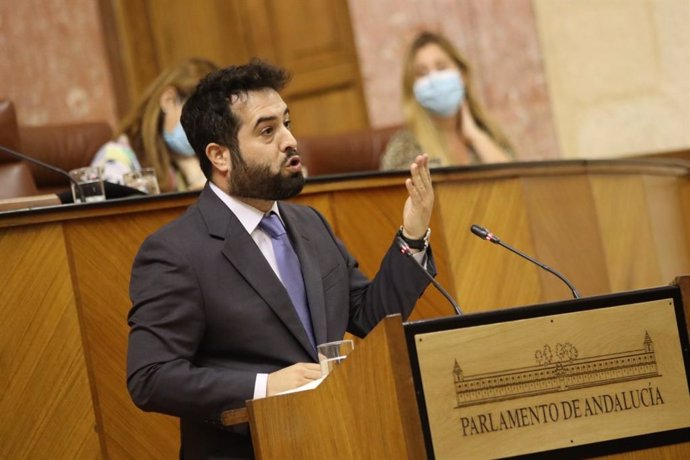 El parlamentario andaluz de Cs Fran Carrillo, en una foto de archivo.