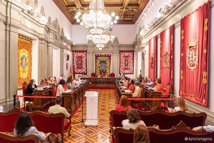 Pleno ordinario del Ayuntamiento de Cartagena del 25 de junio