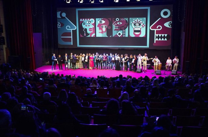 Gala de clausura del Festival de Cine Iberoamericano de Huelva.