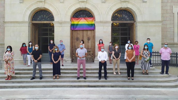 Accto por el orgullo en la Diputación de Cuenca.