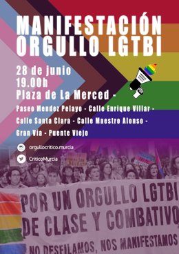 Cartel de la manifestación