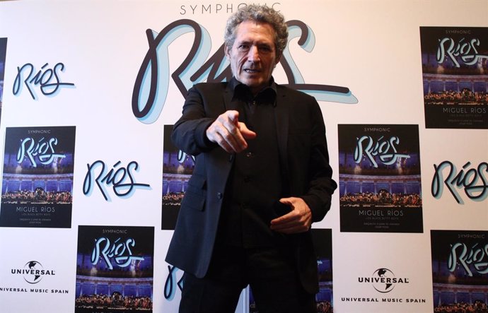El cantante Miguel Ríos presenta Symphonic Ríos