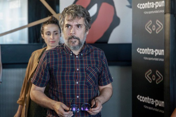 Los cantantes españoles, Zahara e Iván Ferreiro a su llegada a la presentación en rueda de prensa de su nuevo proyecto musical llamado `Contrapunto, en Madrid, a 2 de octubre de 2019.