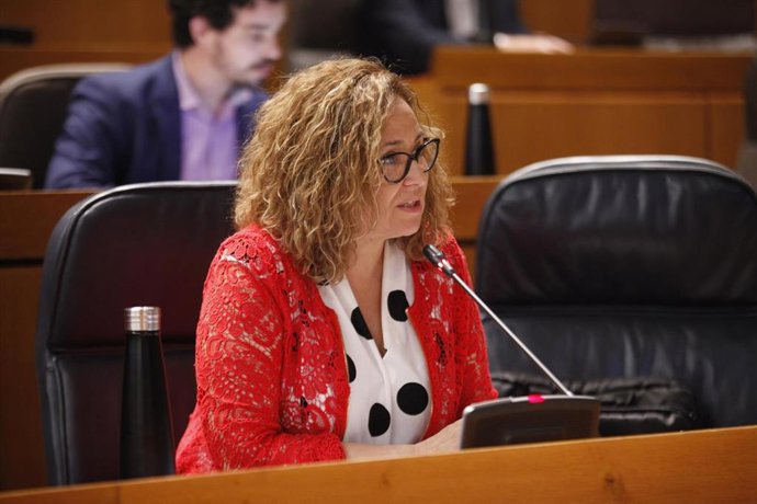 La consejera de Presidencia del Gobierno de Aragón, Mayte Pérez.