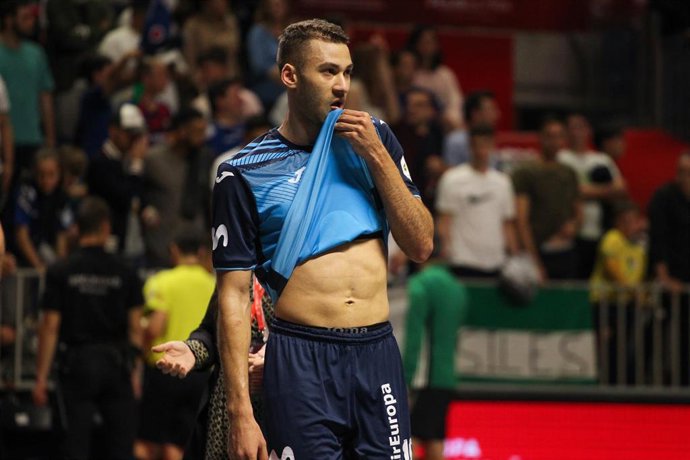 Pito, jugador del Movistar Inter, durante la Copa de España 2020 de Málaga