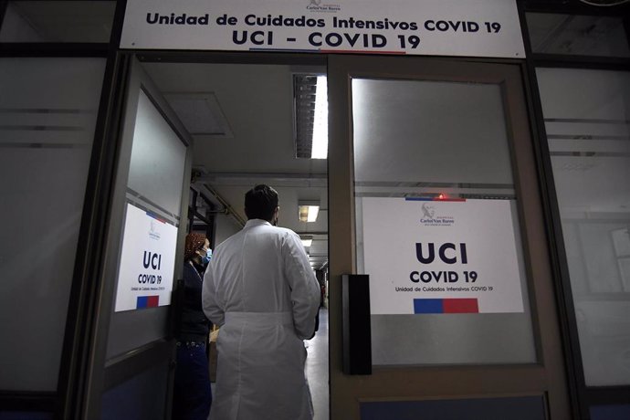 Una UCI en un hospital en Valparaiso, en Chile