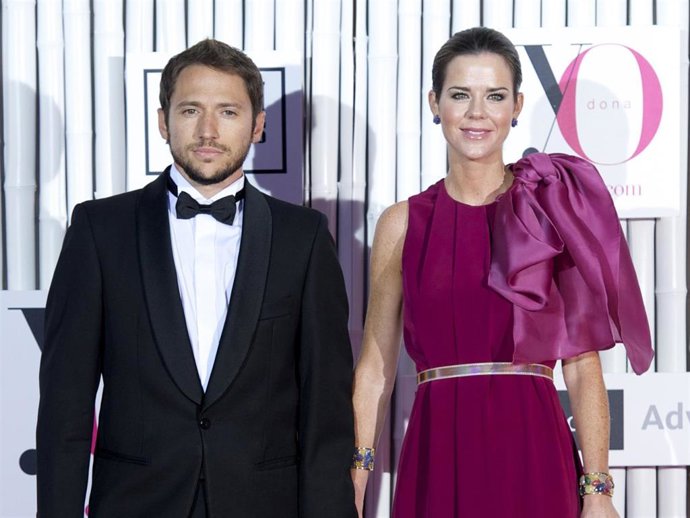 Manuel Martos and Amelia Bono attend 'IX International Yo Dona Awards' at Zarzuela Hippodrome on June 24, 2014 in Madrid, Spain.