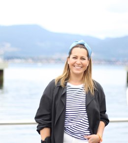 La candidata de Ciudadanos a la Presidencia de la Xunta, Beatriz Pino