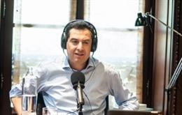 El presidente de la Junta, Juanma Moreno, durante la entrevista