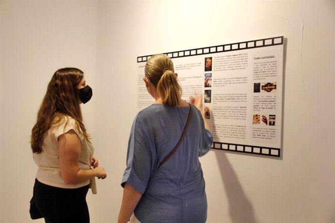 Visitantes en 'Una exposición de película'