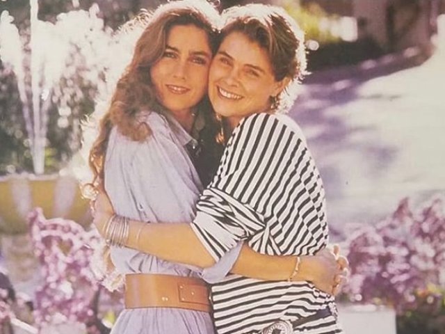 Romina Power y su hermana