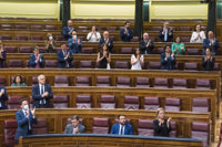 Bildu declina aplaudir el discurso de la vicepresidenta de la Fundación de Víctimas del Terrorismo en el Congreso