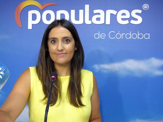 La portavoz de Salud y Familia del PP-A en el Parlamento andaluz, Beatriz Jurado, en una foto de archivo