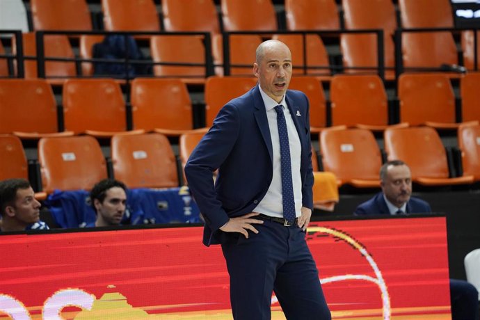 Joan Peñarroya, entrenador del San Pablo Burgos