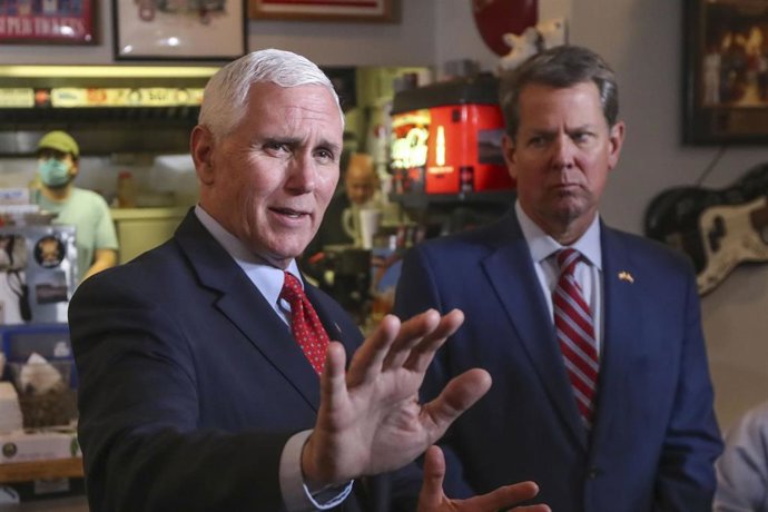 Imagen del vicepresidente de Estados Unidos, Mike Pence. 