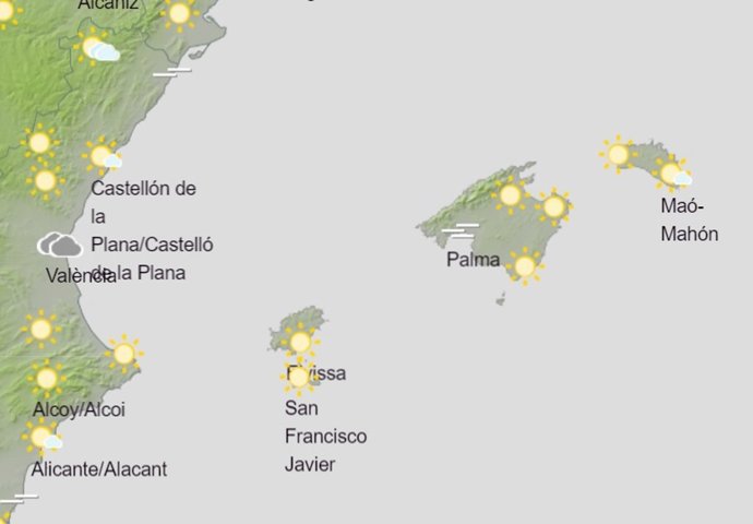 Tiempo para este domingo, 28 de junio.