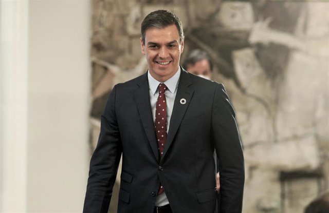 El presidente del Gobierno, Pedro Sánchez