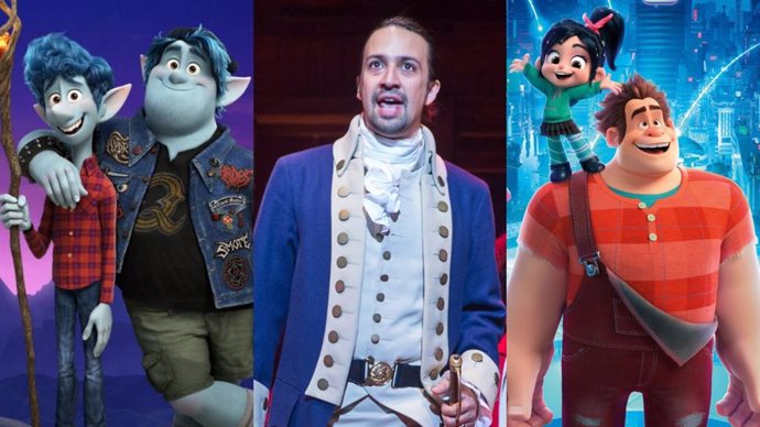 Hamilton, Rompe Ralph y Onward, estrenos destacados de julio en Disney+