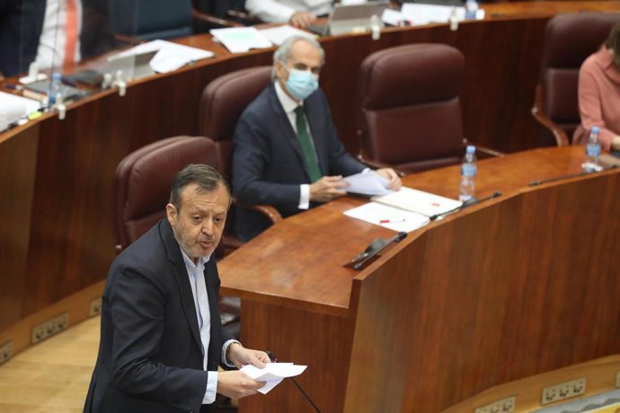 El consejero de Políticas Sociales de la Comunidad de Madrid, Albero Reyero.