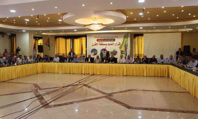 Reunión de las facciones palestinas en Gaza