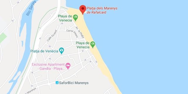 Playa Rafalcaid de Gandia