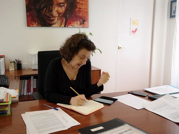 La consellera de Asuntos Sociales y Deportes del Govern balear, Fina Santiago.