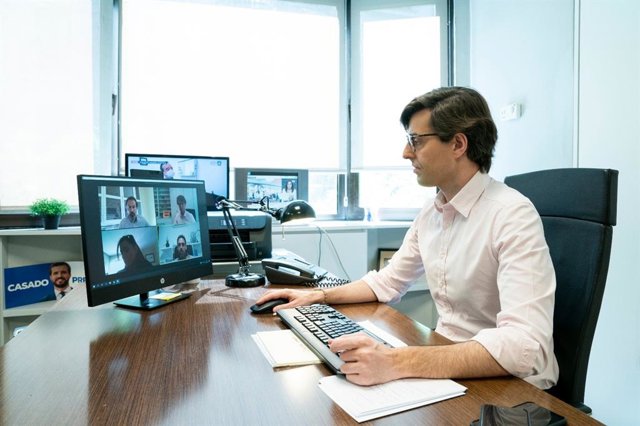 El vicesecretario de Comunicación del Partido Popular y diputado nacional por Málaga, Pablo Montesinos