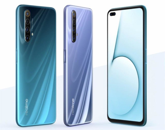 El smartphone realme X50.