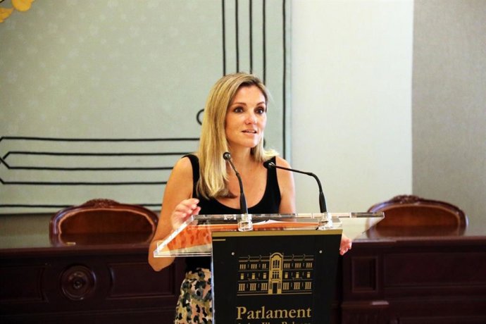 La portavoz de Cs en el Parlament, Patricia Guasp.