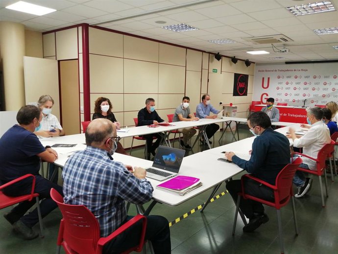 UGT La Rioja traslada sus propuestas al PSOE tras el Debate del Estado de la Región