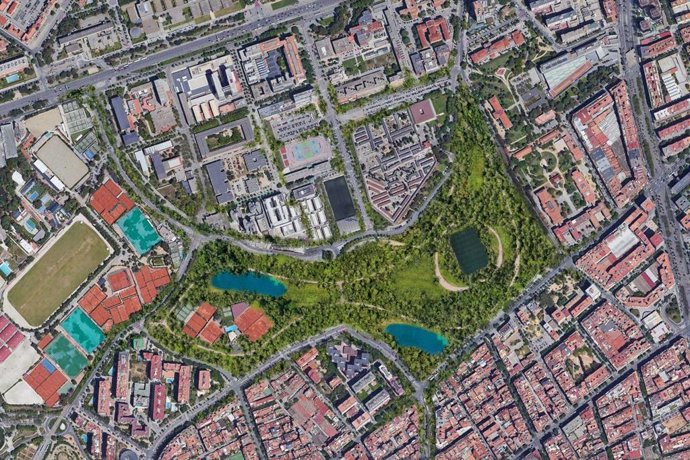 Un estudio de arquitectos propone un parque de 26 hectáreas alrededor del Camp Nou