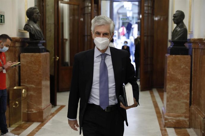 El secretario cuatro de la Mesa del Congreso y diputado del PP, Adolfo Suárez Illana.