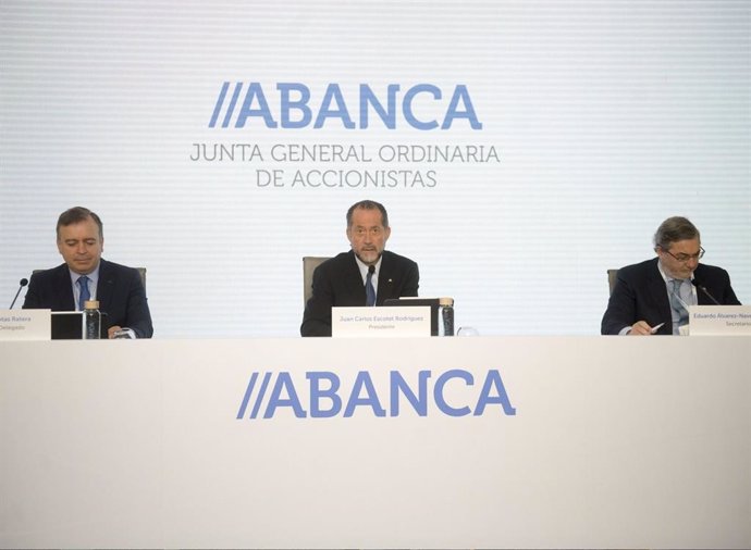 Economía.- La junta general de accionistas de Abanca aprueba las cuentas de 2019