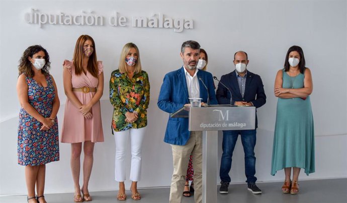 El portavoz socialista en la Diputación de Málaga, José Bernal,