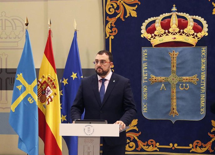 El presidente del Principado, Adriuán Barbón.