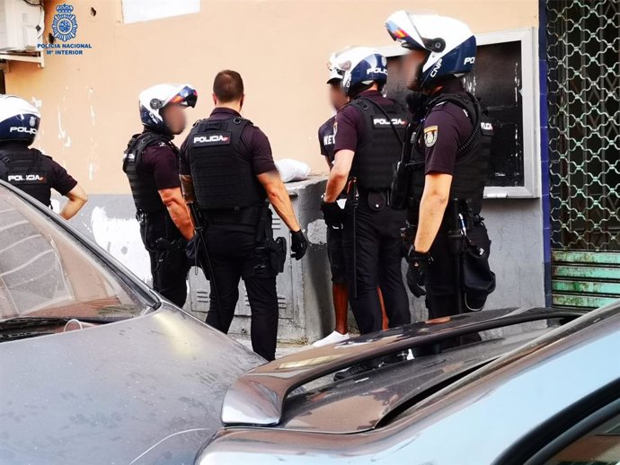 Una de las operaciones llevadas a cabo por la Policía Nacional.