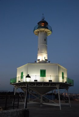 Far de la Banya, uno de los faros administrados por Port de Tarragona.