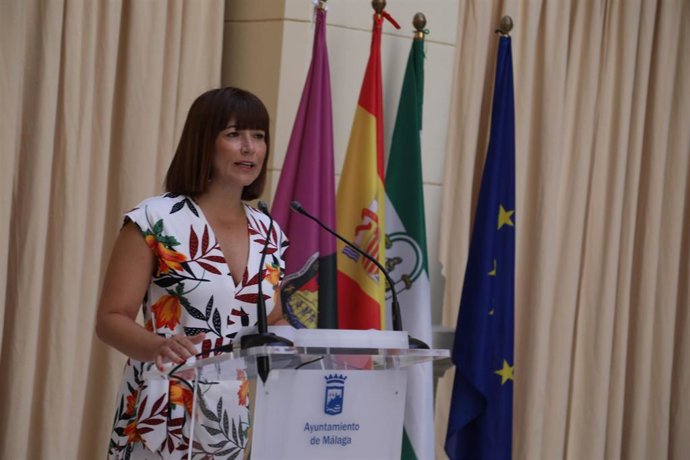 La concejal delegada de Participación Ciudadana de Málaga, Ruth Sarabia