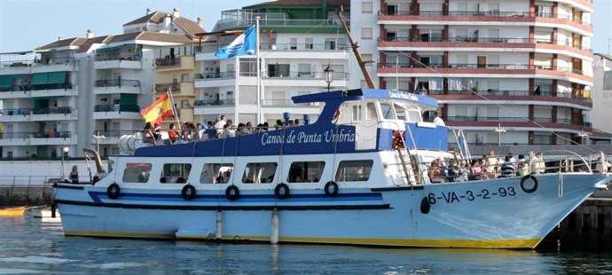 Imagen de la canoa de Punta Umbía (Huelva).