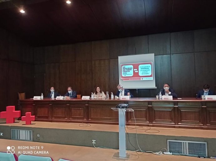 Imagen de la presentación de la campaña En realidad no tiene gracia de Cruz Roja.