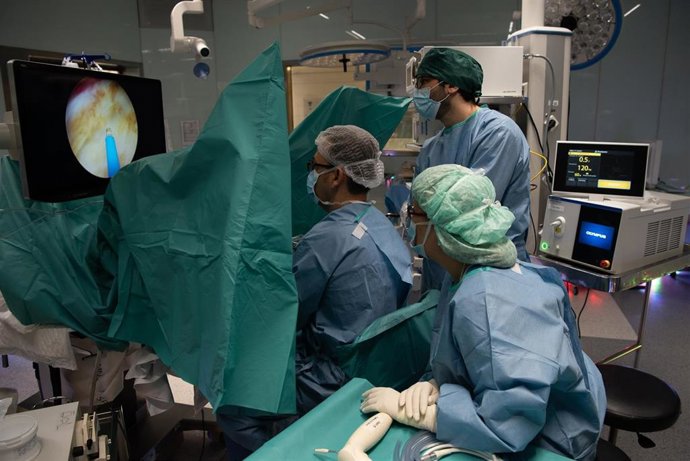 El Hospital Clínic de Barcelona ha sido el primer hospital de Europa en aplicar esta técnica