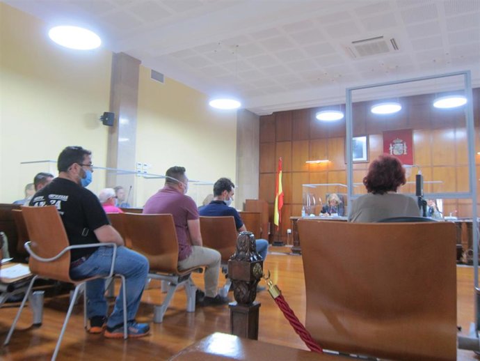 La víctima en su declaración ante el tribunal