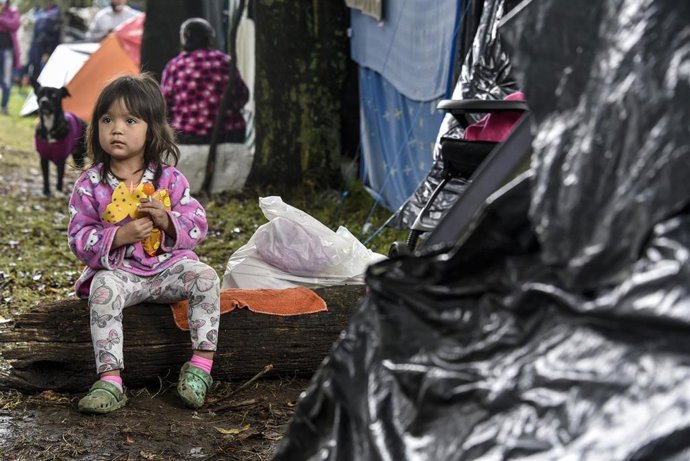 Migrantes venezolanos en Bogotá