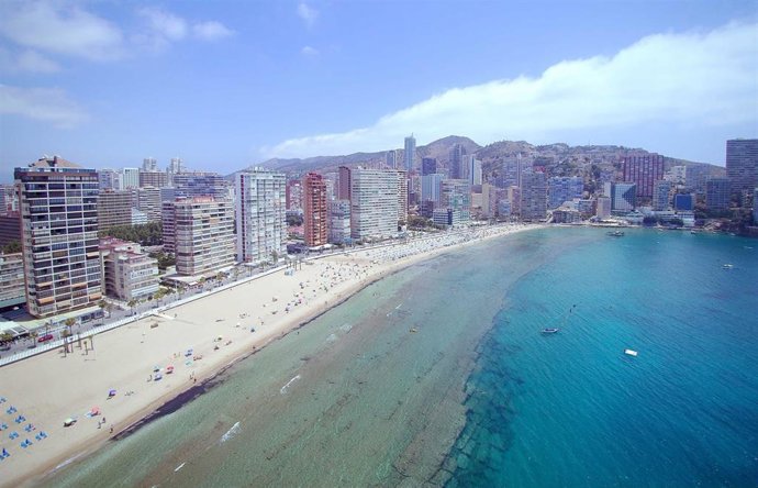 Playas de Benidorm tras la Covid.