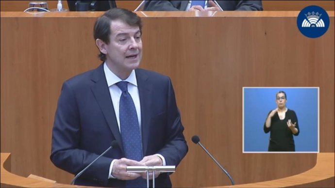 AMP.- Mañueco ofrece a los grupos pactar los presupuestos de 2021 porque el futuro de CyL depende de ello