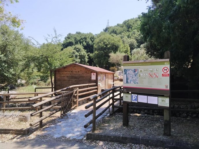 Zona de acampada del Ibanat.