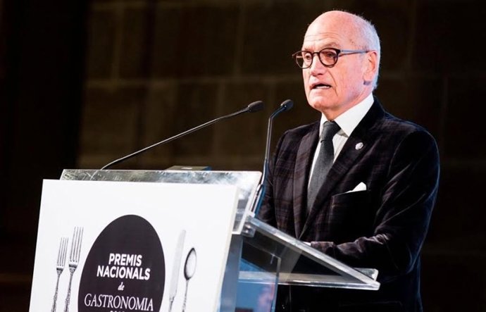 Agro.- Carles Vilarrubí, reelegido presidente de la Acadmia Catalana de Gastron