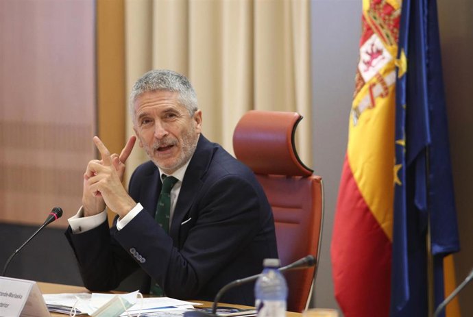 El ministro del Interior, Fernando Grande-Marlaska, presenta la nueva campaña divulgativa y el dispositivo especial de tráfico para el verano