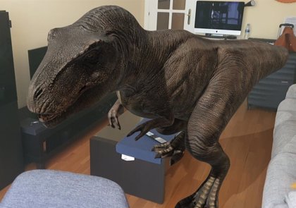Google ya permite ver 10 especies de dinosaurios mediante realidad aumentada